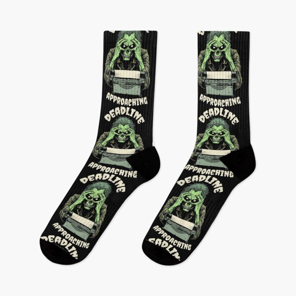 Item preview, Halloween Writer Indie Author Novelist Funny Zombie Deadline designed and sold by GrandeDuc.