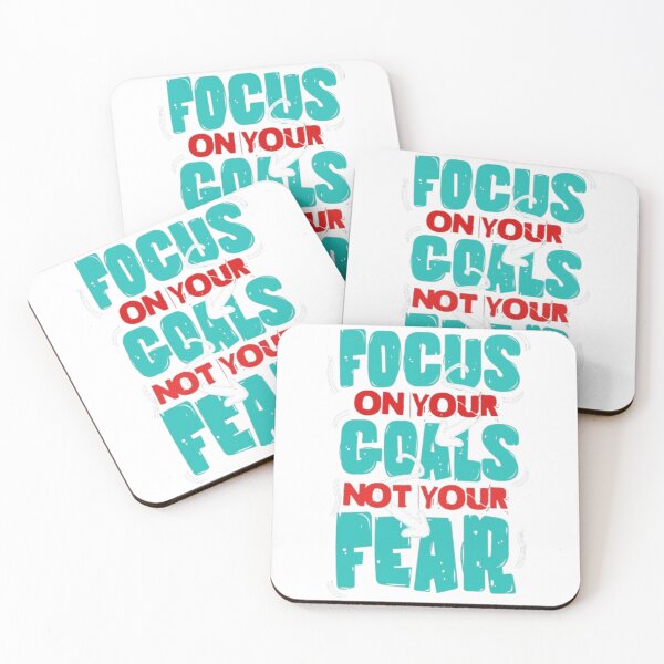 Item preview, Focus_On_Your_Goals_Not_Your_Fear designed and sold by Elegacy77.