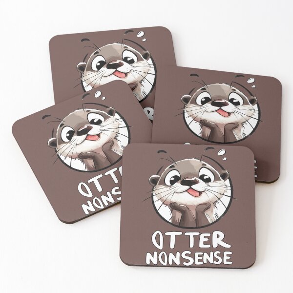 Item preview, Cute Sketchy Otter Nonsense designed and sold by TomFrontierArt.