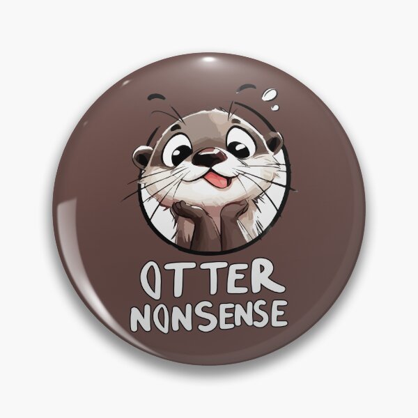 Item preview, Cute Sketchy Otter Nonsense designed and sold by TomFrontierArt.