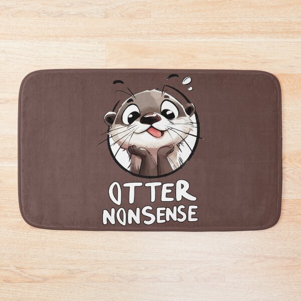 Item preview, Cute Sketchy Otter Nonsense designed and sold by TomFrontierArt.