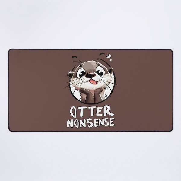 Item preview, Cute Sketchy Otter Nonsense designed and sold by TomFrontierArt.