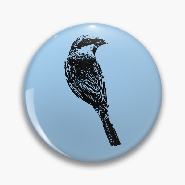 Item preview, Red-backed Shrike Black Design  designed and sold by designsasstultd.