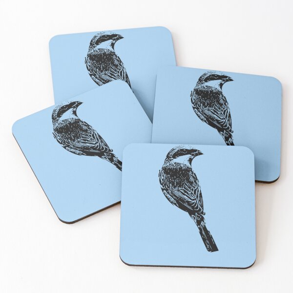 Item preview, Red-backed Shrike Black Design  designed and sold by designsasstultd.