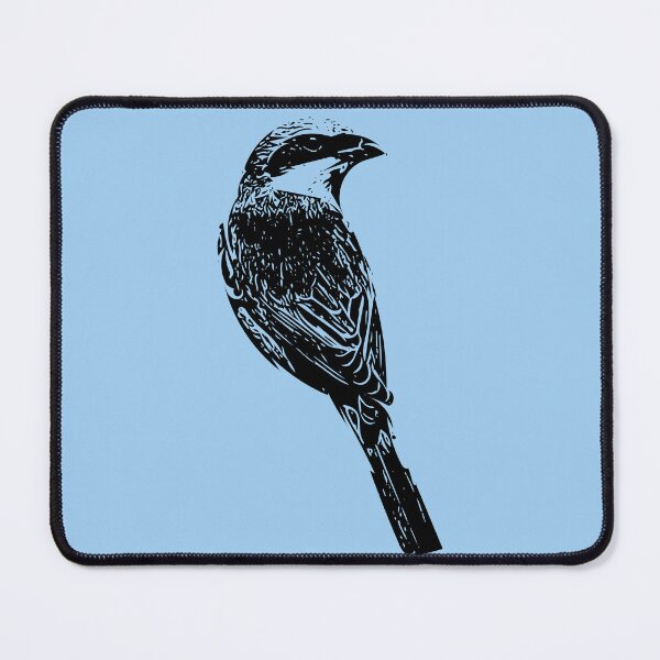 Item preview, Red-backed Shrike Black Design designed and sold by designsasstultd.