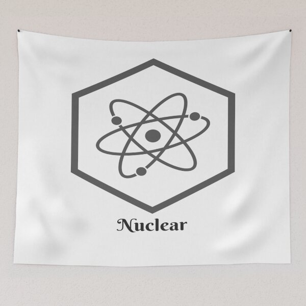 Item preview, Nuclear power symbol  designed and sold by Souperjumble.