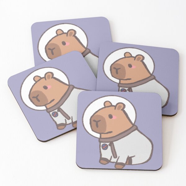 Item preview, Astronaut capybara  designed and sold by Goose86.