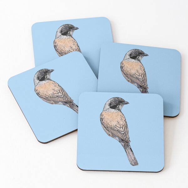 Item preview, Red-backed Shrike Black Alternate Design  designed and sold by designsasstultd.