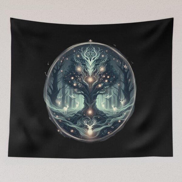 Item preview,  Enchanted Forest Sanctuary designed and sold by IllumeInk.
