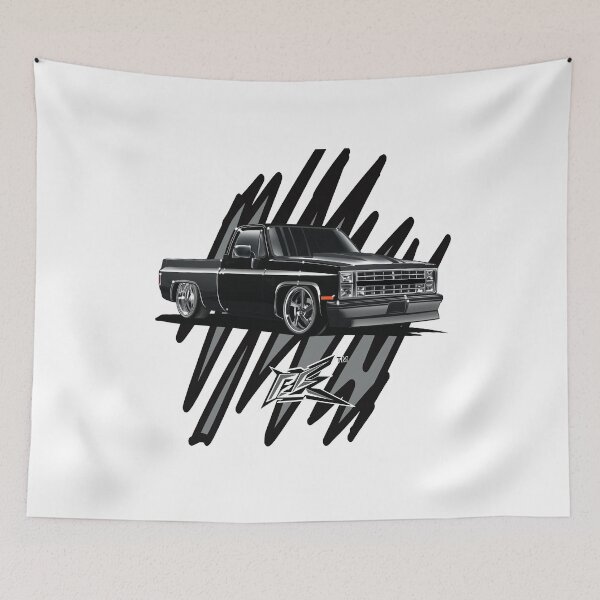 Item preview, c10 pickup truck black  designed and sold by NaquashM.