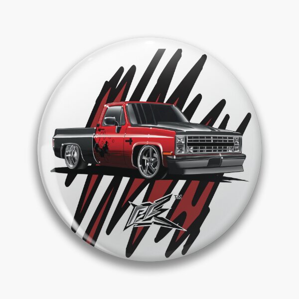 Item preview, c10 pickup truck red  designed and sold by NaquashM.