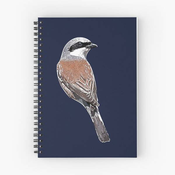 Item preview, Red-backed Shrike White Alternate Design  designed and sold by designsasstultd.