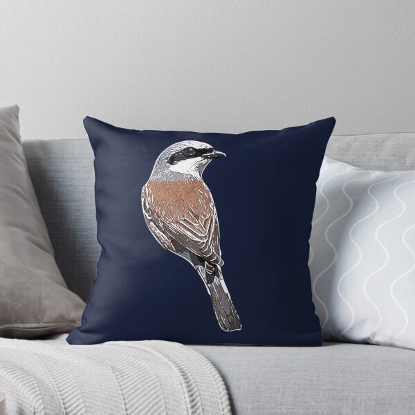 Item preview, Red-backed Shrike White Alternate Design  designed and sold by designsasstultd.