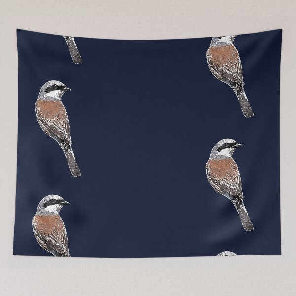 Item preview, Red-backed Shrike White Alternate Design  designed and sold by designsasstultd.