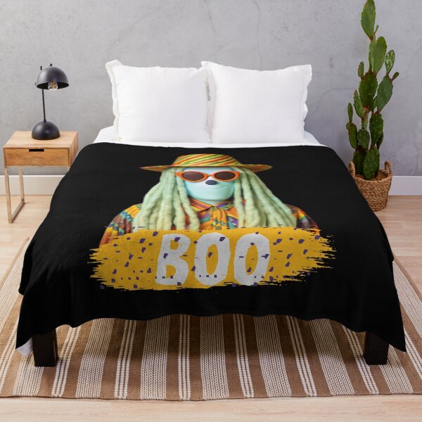 Item preview, Sombrero Ghost Boo: Cool & Spooky Splash Art designed and sold by Colorful-Garden.