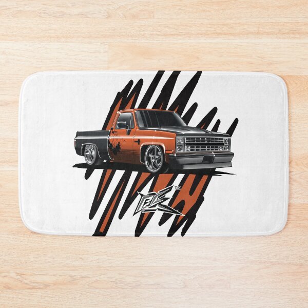 Item preview, c10 pickup truck orange  designed and sold by NaquashM.