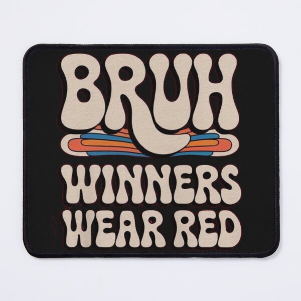 Item preview, Winners Wear Red Team Spirit Week Game Sports day Groovy designed and sold by SztylishDesigns.