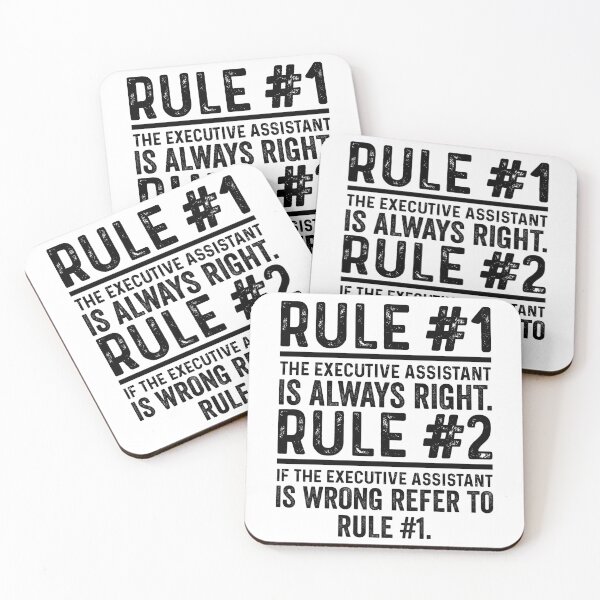 Item preview, Rul No 1 Executive Assistant Funny designed and sold by kamrankhan.