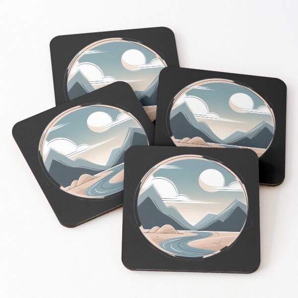Item preview,  Serene Mountain Vista designed and sold by IllumeInk.