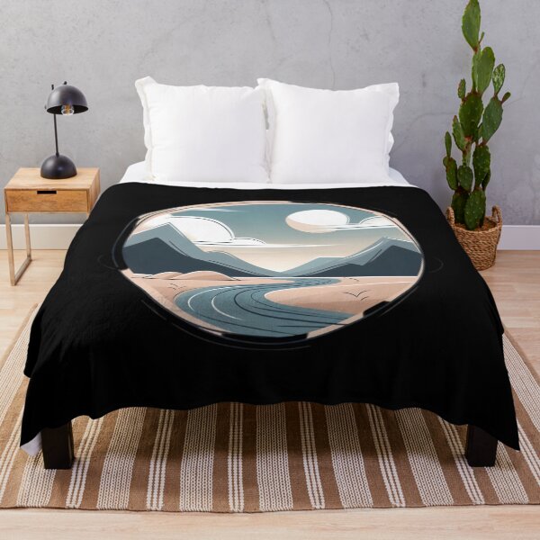 Item preview, Serene Mountain Vista designed and sold by IllumeInk.