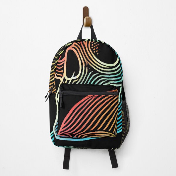 Item preview, Colorful Rainbow Skull Outline designed and sold by Blink Art Studio.