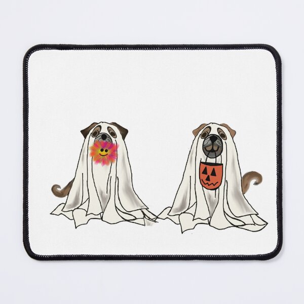 Item preview, Dogs waiting for Halloween treats designed and sold by carebear66.