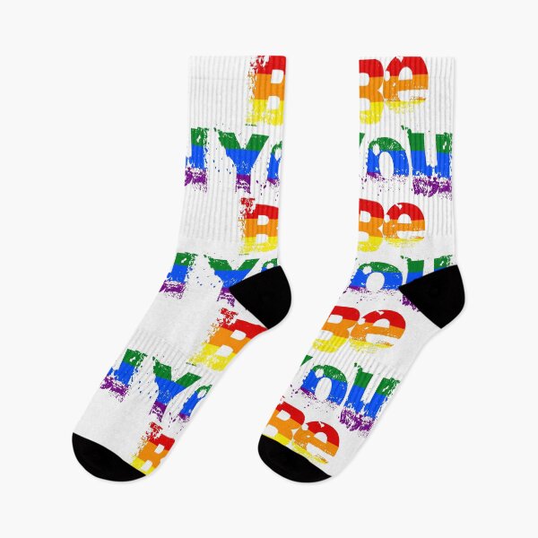Item preview, Be You Gay Rainbow Colors designed and sold by Henrylizarraga.