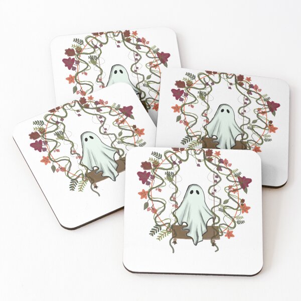 Item preview, The ghost that swings on fall leaves designed and sold by carebear66.