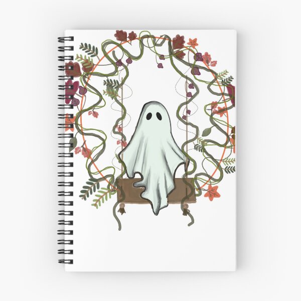 Item preview, The ghost that swings on fall leaves designed and sold by carebear66.
