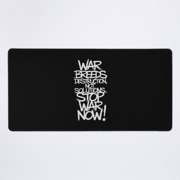 Item preview, Anti-War - "War Breeds Destruction, Not Solutions" - STOP ANY WAR NOW! designed and sold by paulo silveira.