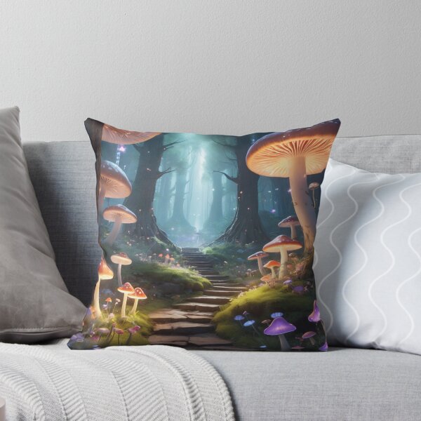 Item preview, Enchanting Mushroom Forest designed and sold by TrustMeBroInc.
