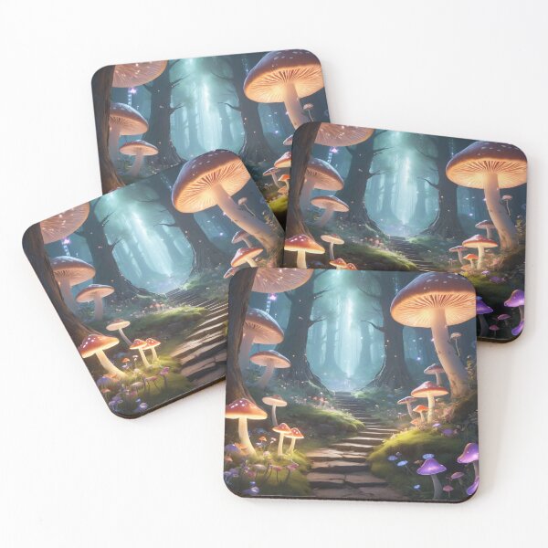 Item preview, Enchanting Mushroom Forest designed and sold by TrustMeBroInc.