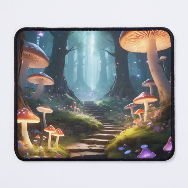 Item preview, Enchanting Mushroom Forest designed and sold by TrustMeBroInc.