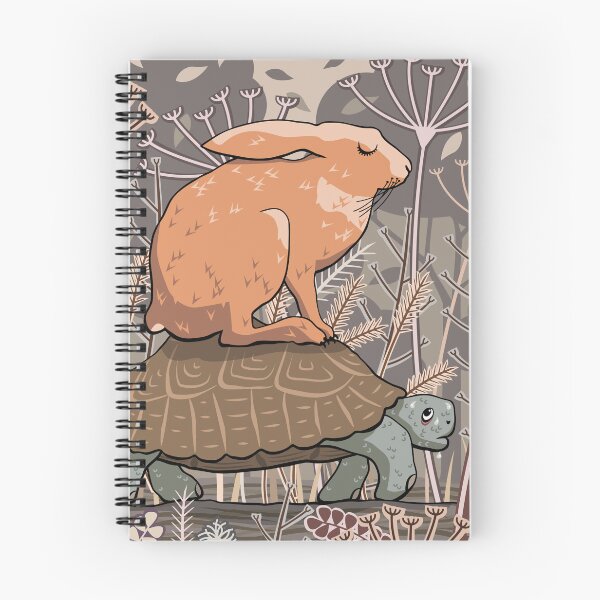 Item preview, Tortoise and Smarter Hare Illustration designed and sold by Hadrianwild.
