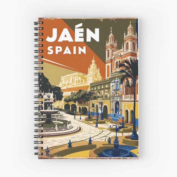 Item preview, Jaen Spain Vintage Travel Tourism designed and sold by TravelersGems.