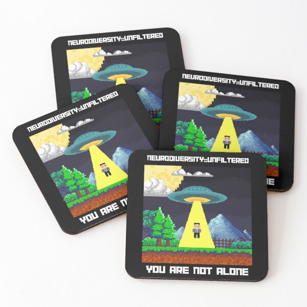 Item preview, You are not alone! Neurodiversity Unfiltered designed and sold by Winteryfrost.
