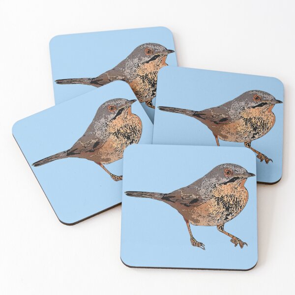 Item preview, Western Subalpine Warbler Black Alternate Design  designed and sold by designsasstultd.