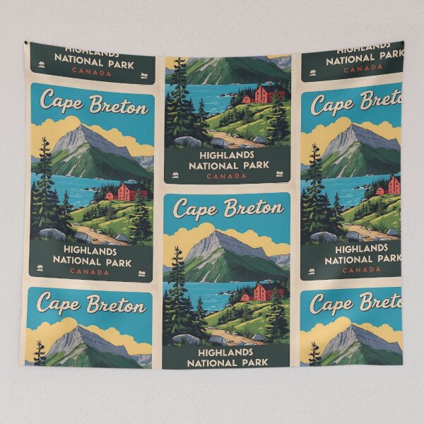 Item preview, Cape Breton National Park Canada Vintage Travel Tourism  designed and sold by TravelersGems.