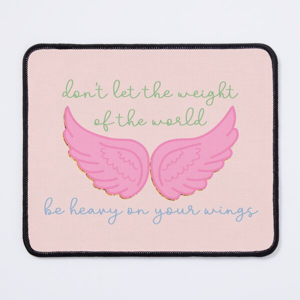 Item preview, Be Heavy on Your Wings designed and sold by Libby :).