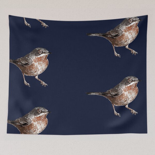 Item preview, Western Subalpine Warbler White Alternate Design  designed and sold by designsasstultd.