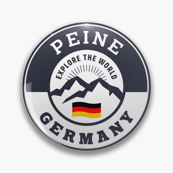 Item preview, Escudo de armas de Peine, Alemania, en blanco y negro designed and sold by World Designs.