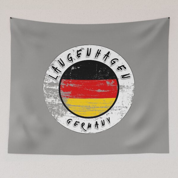 Item preview, Langenhagen Germany Vintage Flag designed and sold by World Designs.