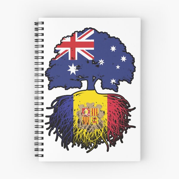 Item preview, Andorra Andorran Australian Australia Tree Roots Flag designed and sold by FlagX.