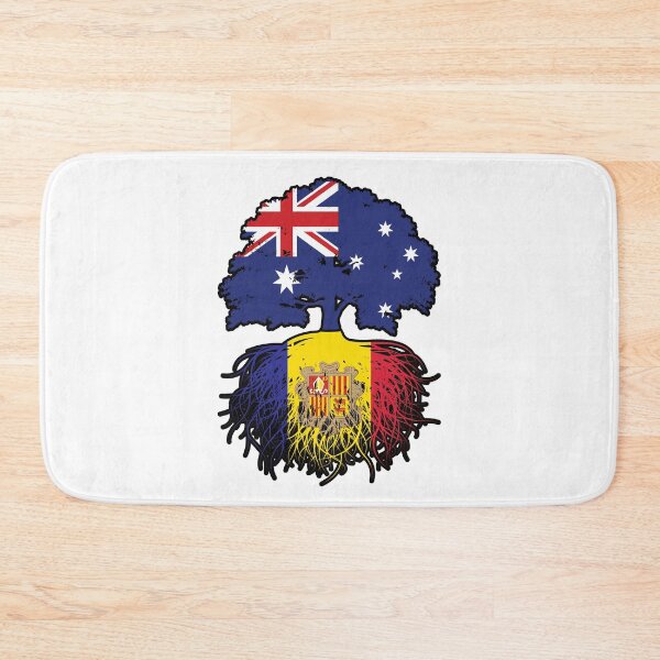 Item preview, Andorra Andorran Australian Australia Tree Roots Flag designed and sold by FlagX.