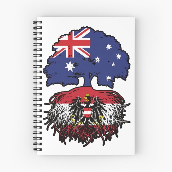 Item preview, Austria Austrian Australian Australia Tree Roots Flag designed and sold by FlagX.