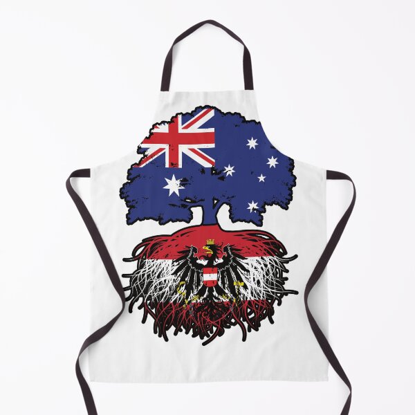 Item preview, Austria Austrian Australian Australia Tree Roots Flag designed and sold by FlagX.