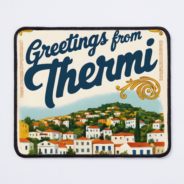 Item preview, Thermi Central Macedonia Postcard Vintage Retro Travel Vintage designed and sold by TravelPostcardGems.