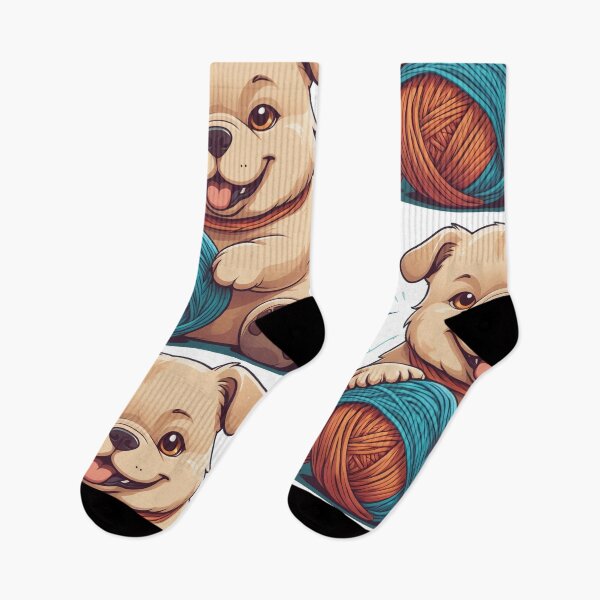 Item preview, Adorable Chubby Dog Illustration - Cute and Playful Design designed and sold by Icenutikul1122.