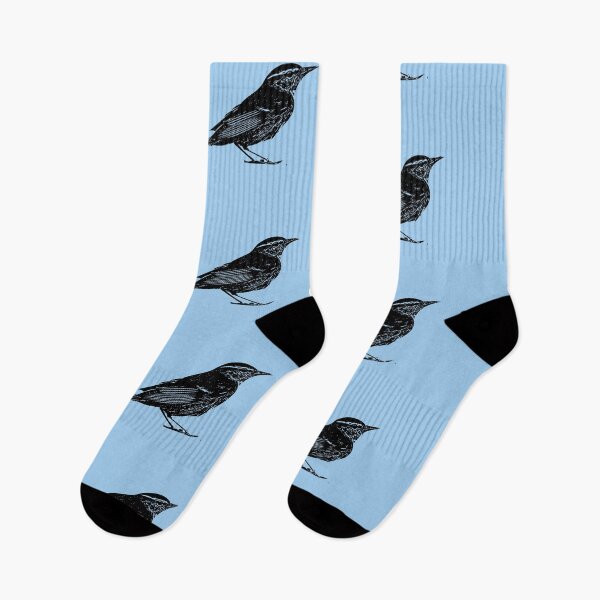 Item preview, Arctic Warbler Black Design  designed and sold by designsasstultd.