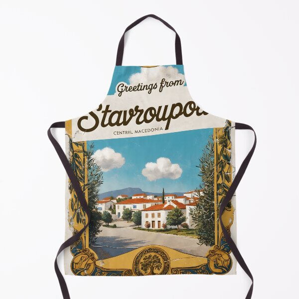 Item preview, Stavroupoli Central Macedonia Postcard Vintage Retro Travel Vintage designed and sold by TravelPostcardGems.